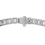 18K White Gold 7.40ct Diamond Bracelet