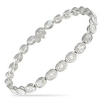 18K White Gold 8.05ct Diamond Bracelet