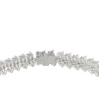 18K White Gold 18.30ct Diamond Bracelet