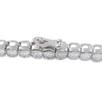 18K White Gold 9.50ct Diamond Tennis Bracelet