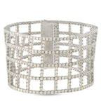 18K White Gold 23.44ct Fancy Yellow Diamond Bracelet