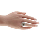 Exclusive 18K White Gold 4.86ct Diamond Ring