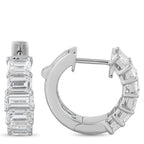 18K White Gold 1.85ct Diamond Earrings