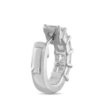 18K White Gold 3.05ct Diamond Earrings