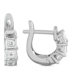 18K White Gold 1.10ct Diamond Earrings
