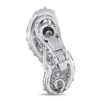 18K White Gold 5.30ct Diamond Earrings