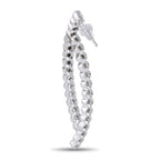 18K White Gold 4.80ct Diamond Earrings