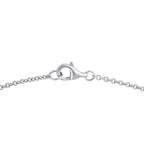 Exclusive 18K White Gold 3.81ct Diamond Heart Necklace