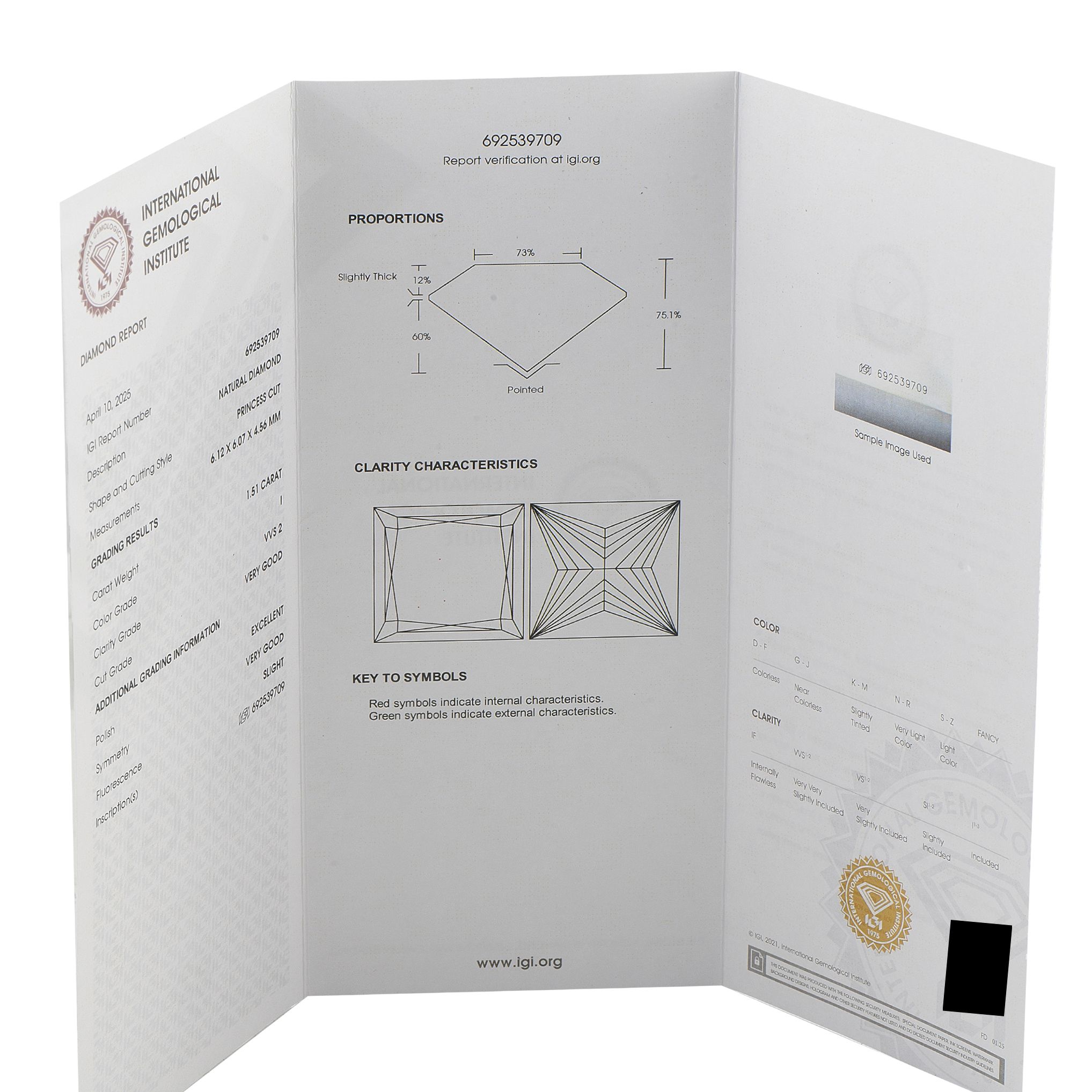 Exclusive 18K White Gold 4.53ct Diamond Necklace