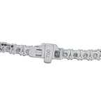 Exclusive 18K White Gold 5.92ct Diamond Tennis Necklace