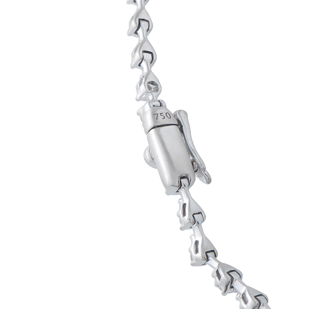 Exclusive 18K White Gold 13.50ct Diamond Necklace