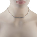 Exclusive 18K White Gold 17.50ct Diamond Necklace
