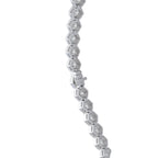 Exclusive 18K White Gold 22.25ct Diamond Necklace