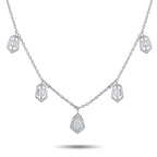 18K White Gold 1.37ct Diamond Necklace