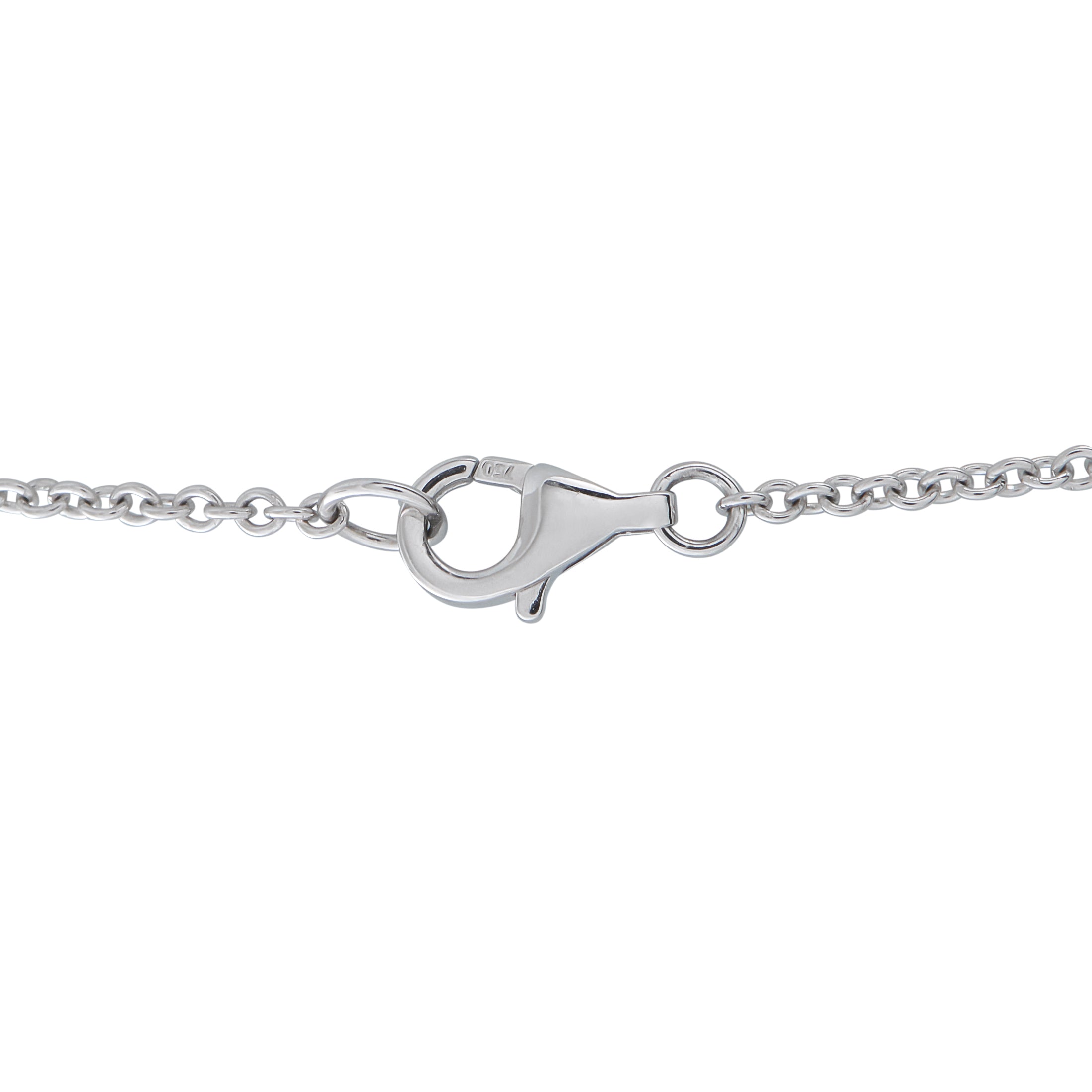 18K White Gold 0.95ct Diamond Pendant