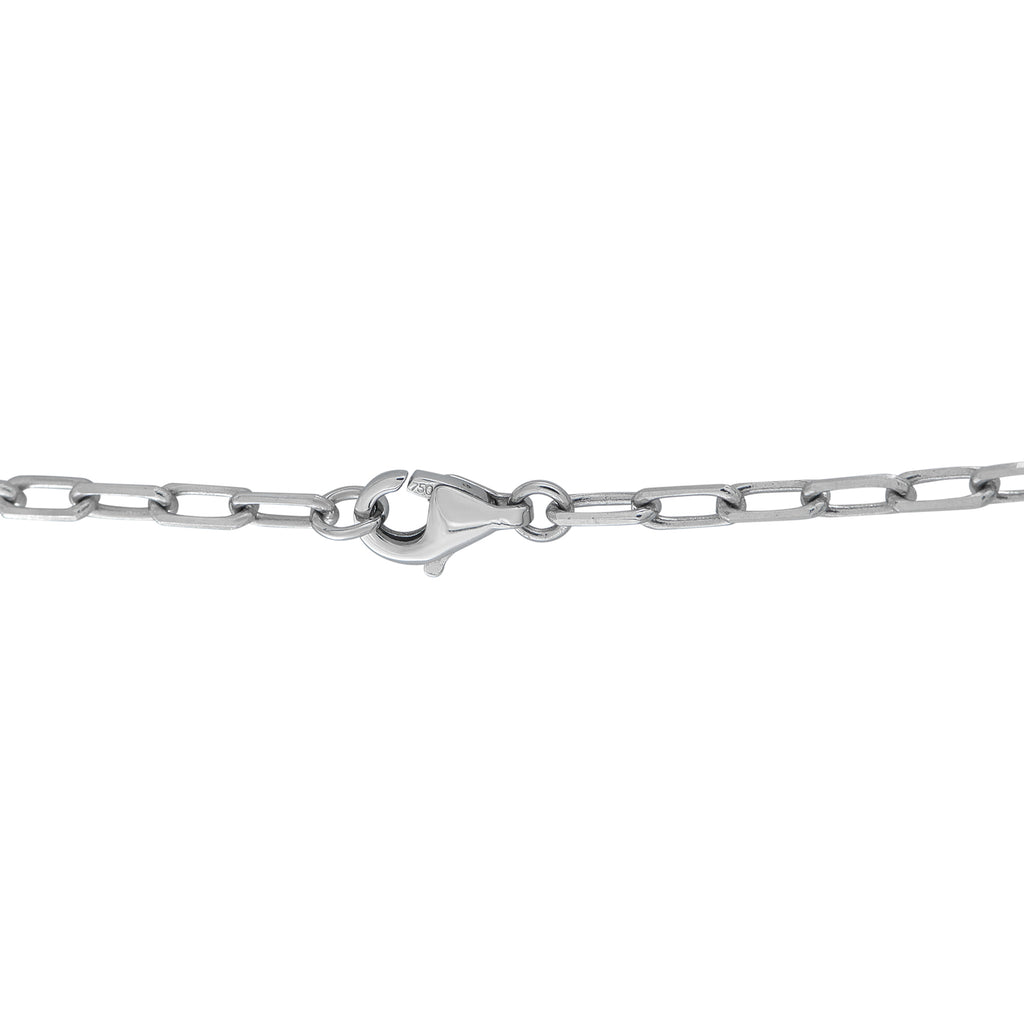 18K White Gold 1.32 ct Diamond Necklace