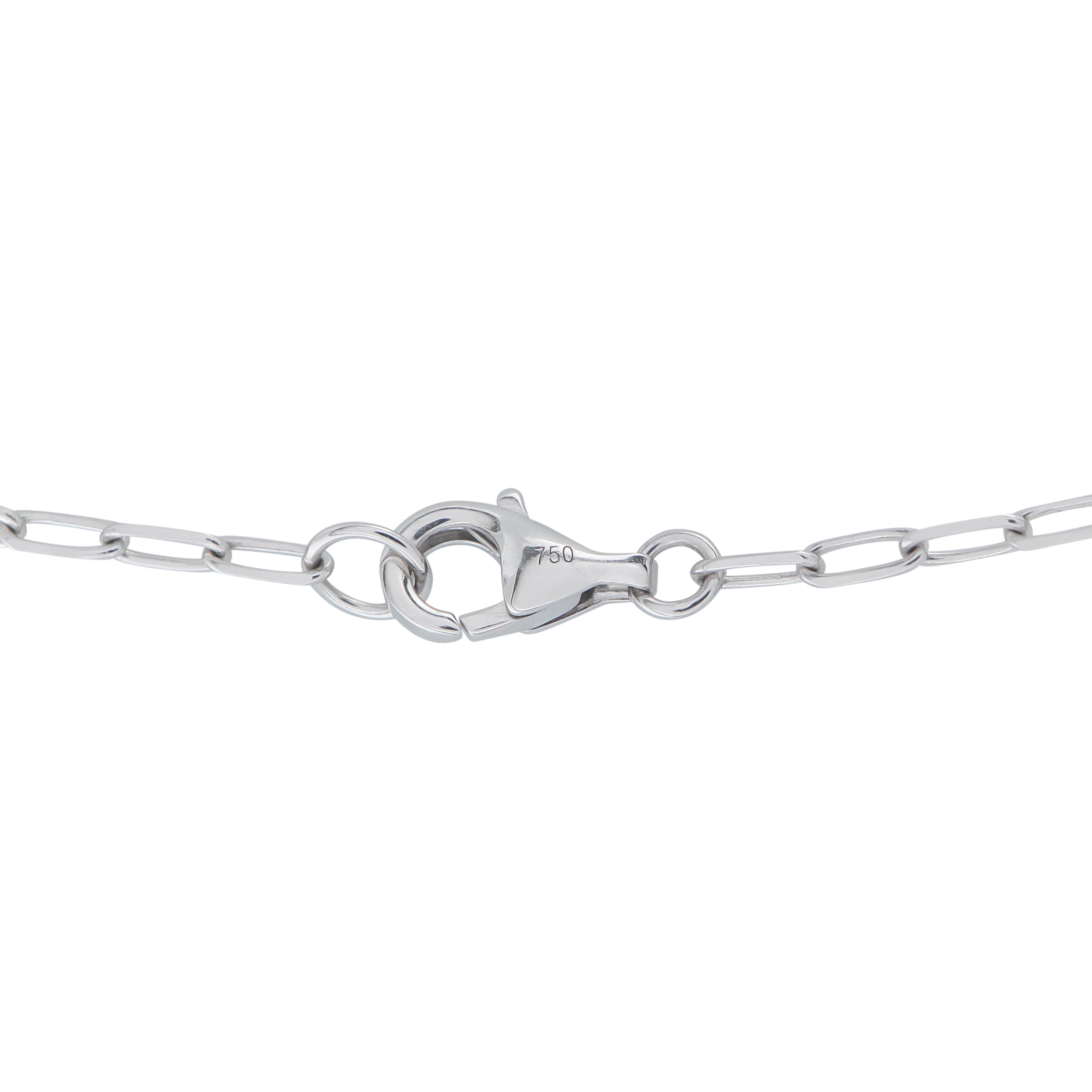 18K White Gold 0.50ct Diamond Pendant