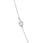 18K White Gold 3.10ct Diamond Heart Necklace