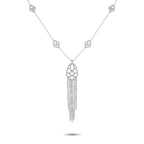 18K White Gold 5.85ct Diamond Pendant