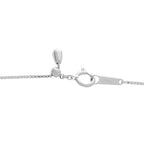 18K White Gold 1.75ct Diamond Cross Pendant