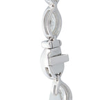 18K White Gold 23.0ct Diamond Necklace