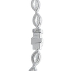 18K White Gold 13.75ct Diamond Necklace