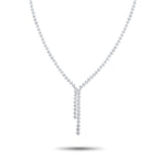 18K White Gold 31.0ct Diamond Necklace