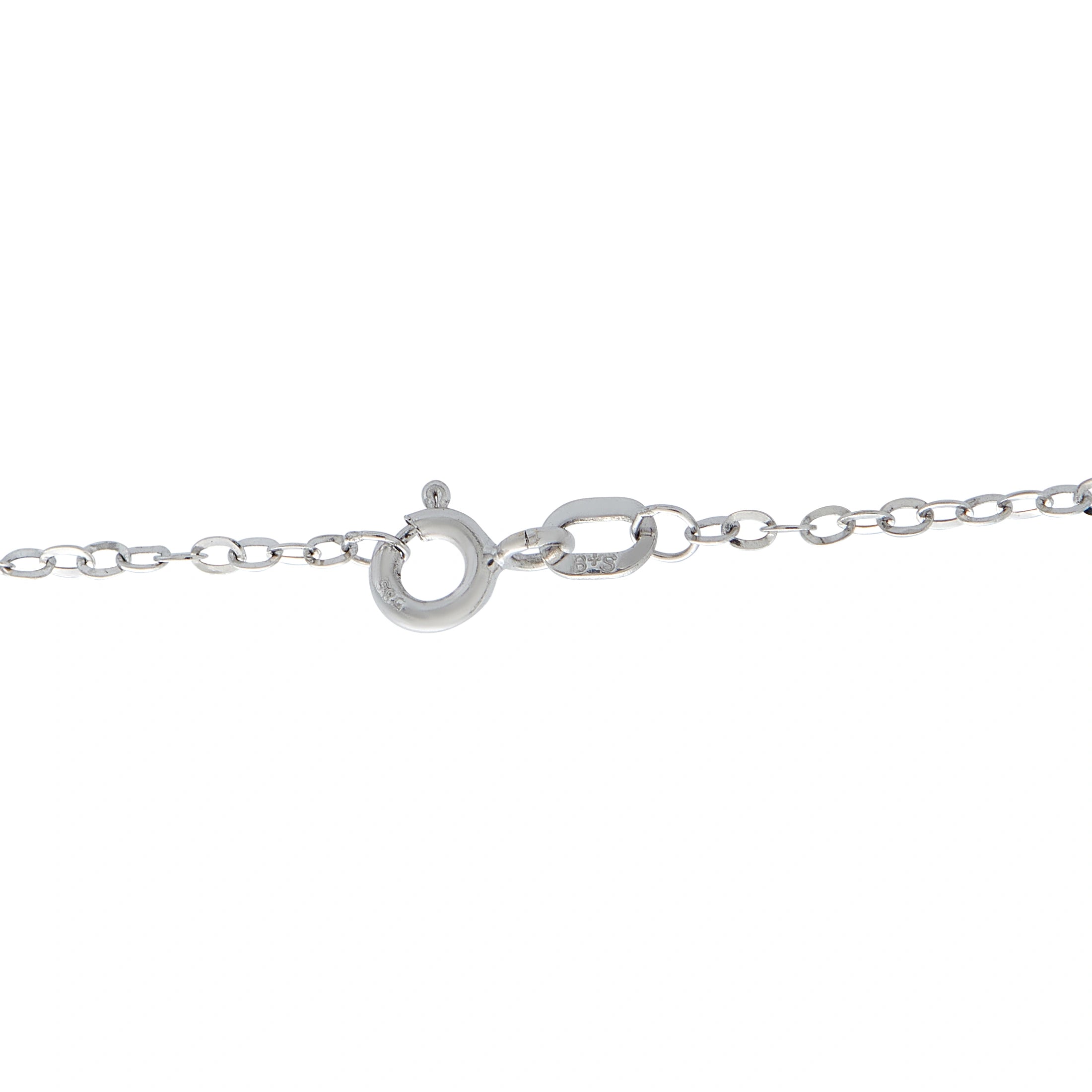 14K White Gold 4.0ct Diamond Heart Pendant