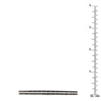 Antique 18K White Gold 0.65ct Diamond and Onyx Bar Brooch