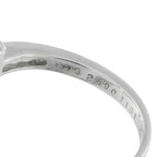 Exclusive 18K White Gold 0.11ct Diamond and Peridot Ring