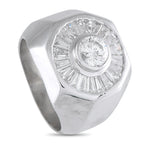 Exclusive 18K White Gold 2.38ct Diamond Ring MF02-082725 – This scintillating ring is designed to catch the light