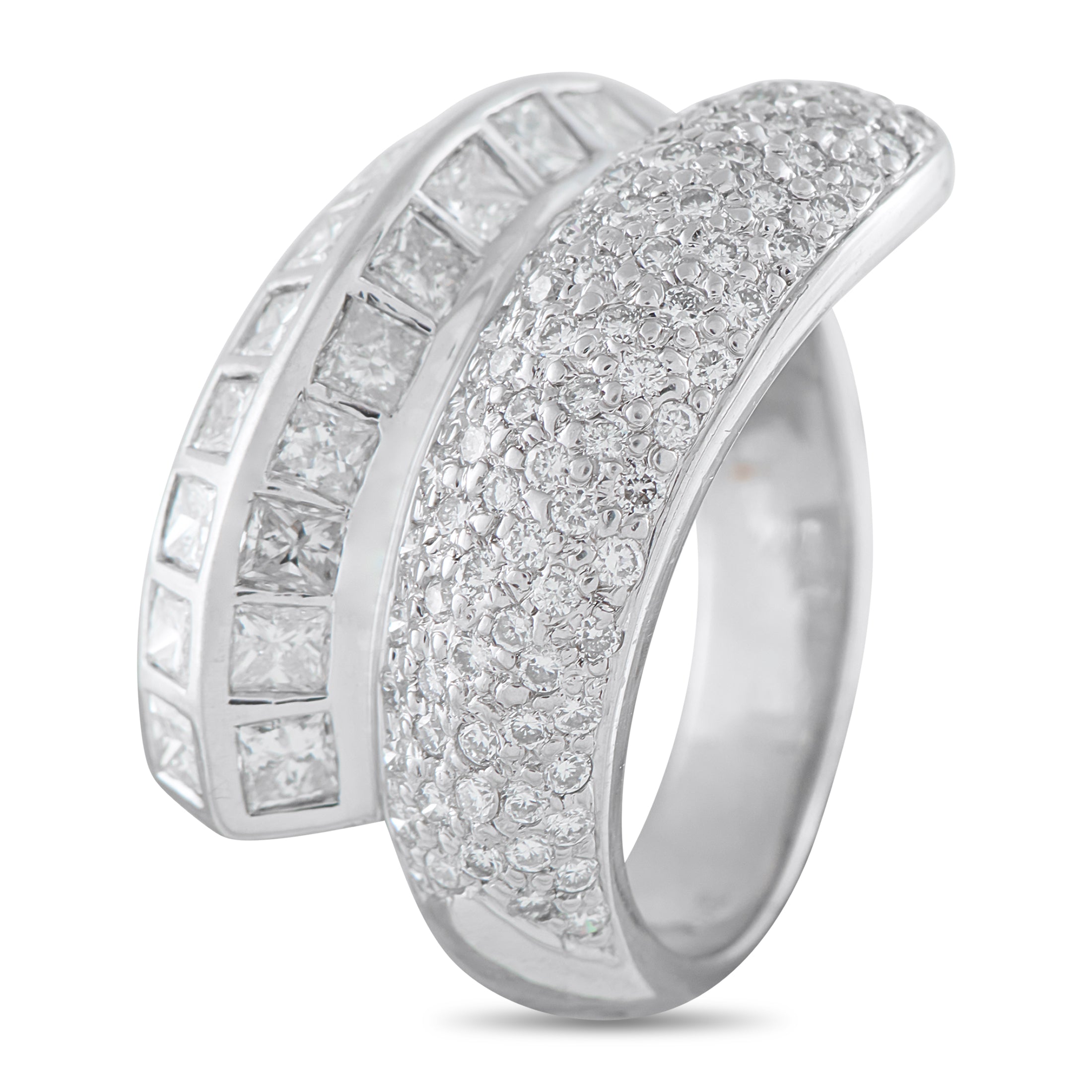 18K White Gold 1.70ct Diamond Ring