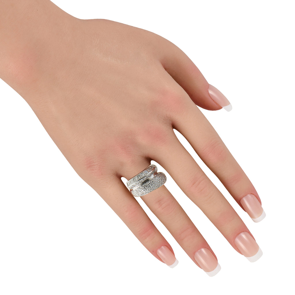 18K White Gold 1.70ct Diamond Ring