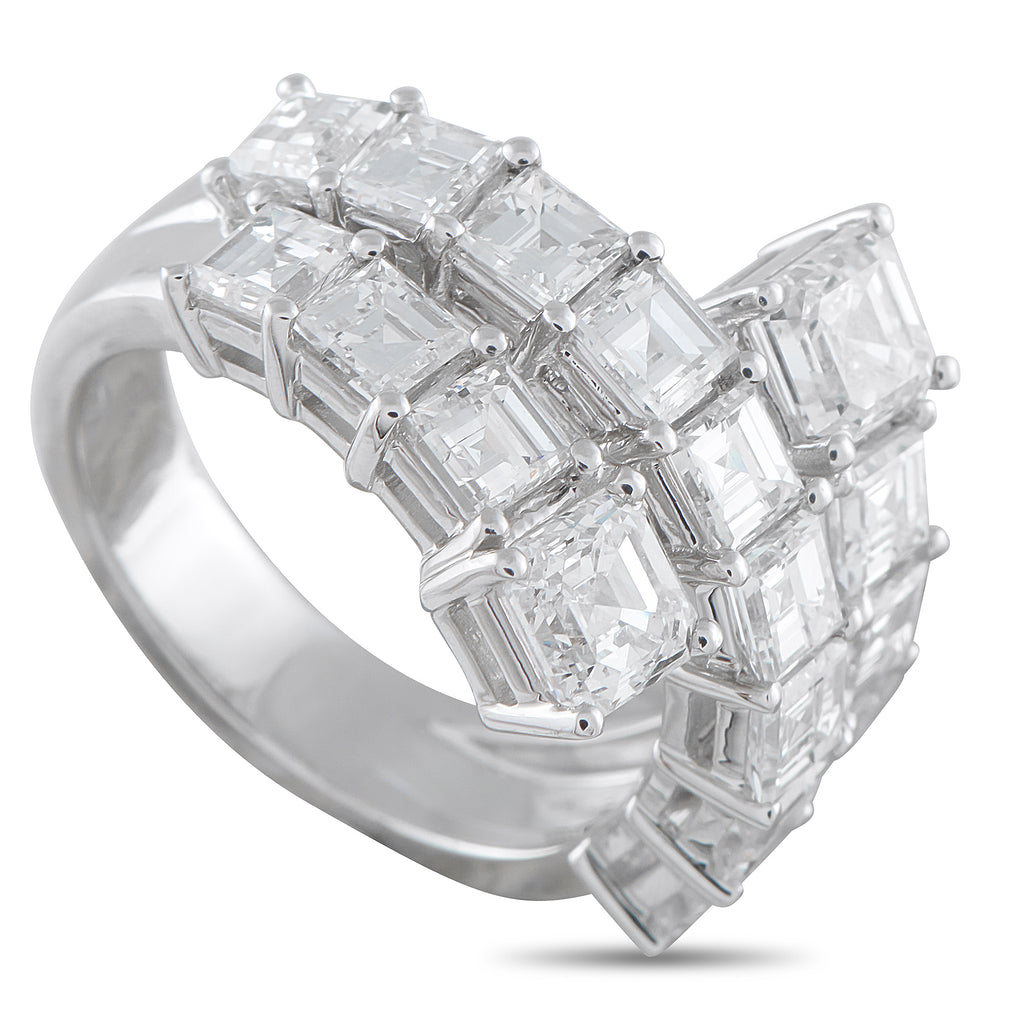 18K White Gold 4.88ct Diamond Ring