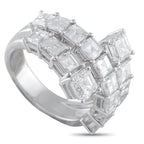 18K White Gold 4.88ct Diamond Ring