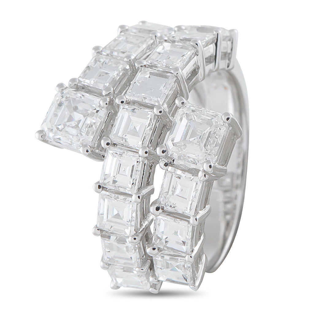 18K White Gold 4.88ct Diamond Ring