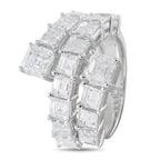 18K White Gold 4.88ct Diamond Ring