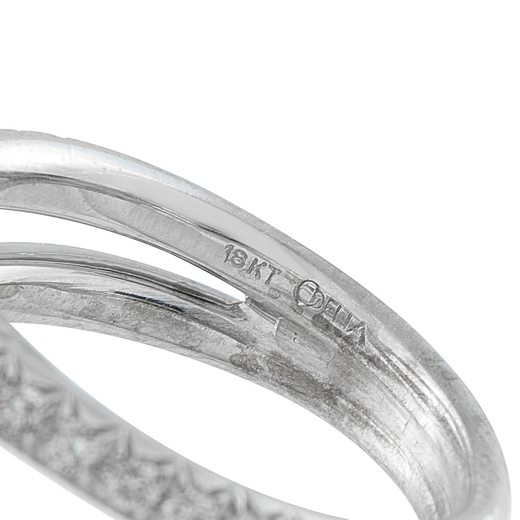 Exclusive 18K White Gold 2.22ct Diamond Heart Ring