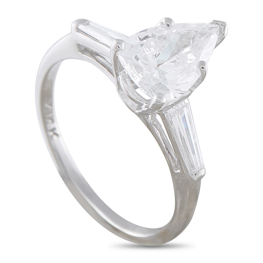 18K White Gold 1.79ct Diamond Ring