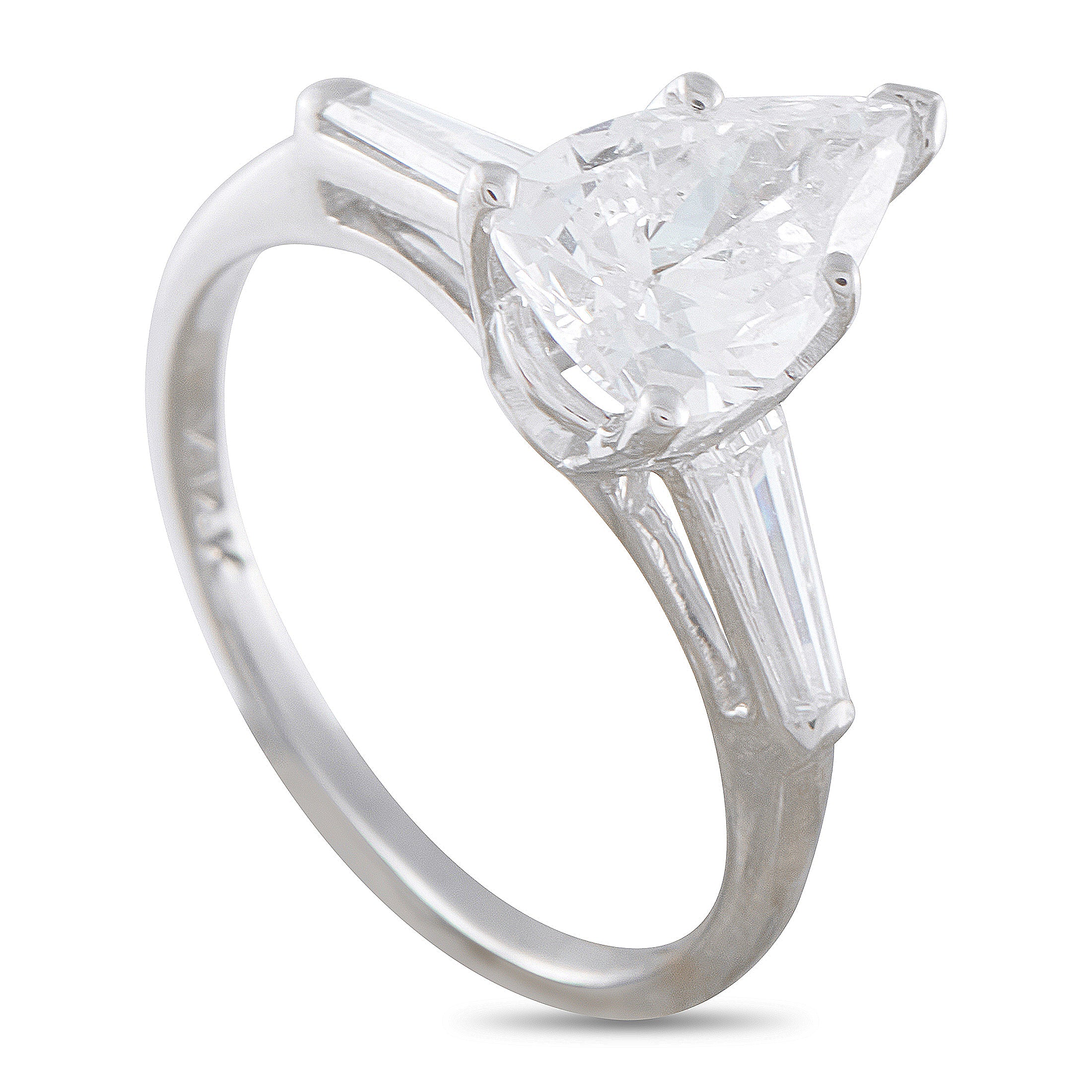 18K White Gold 1.79ct Diamond Ring