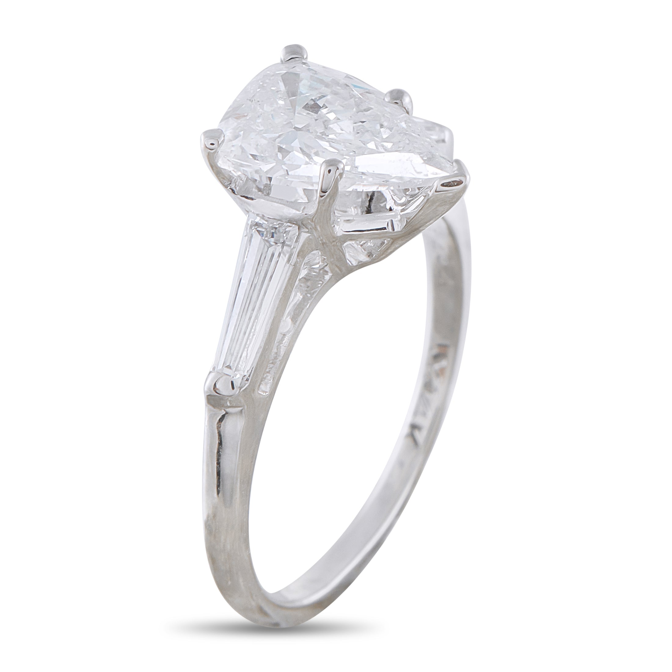 18K White Gold 1.79ct Diamond Ring