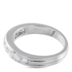 18K White Gold 1.0ct Diamond Half-Eternity Ring