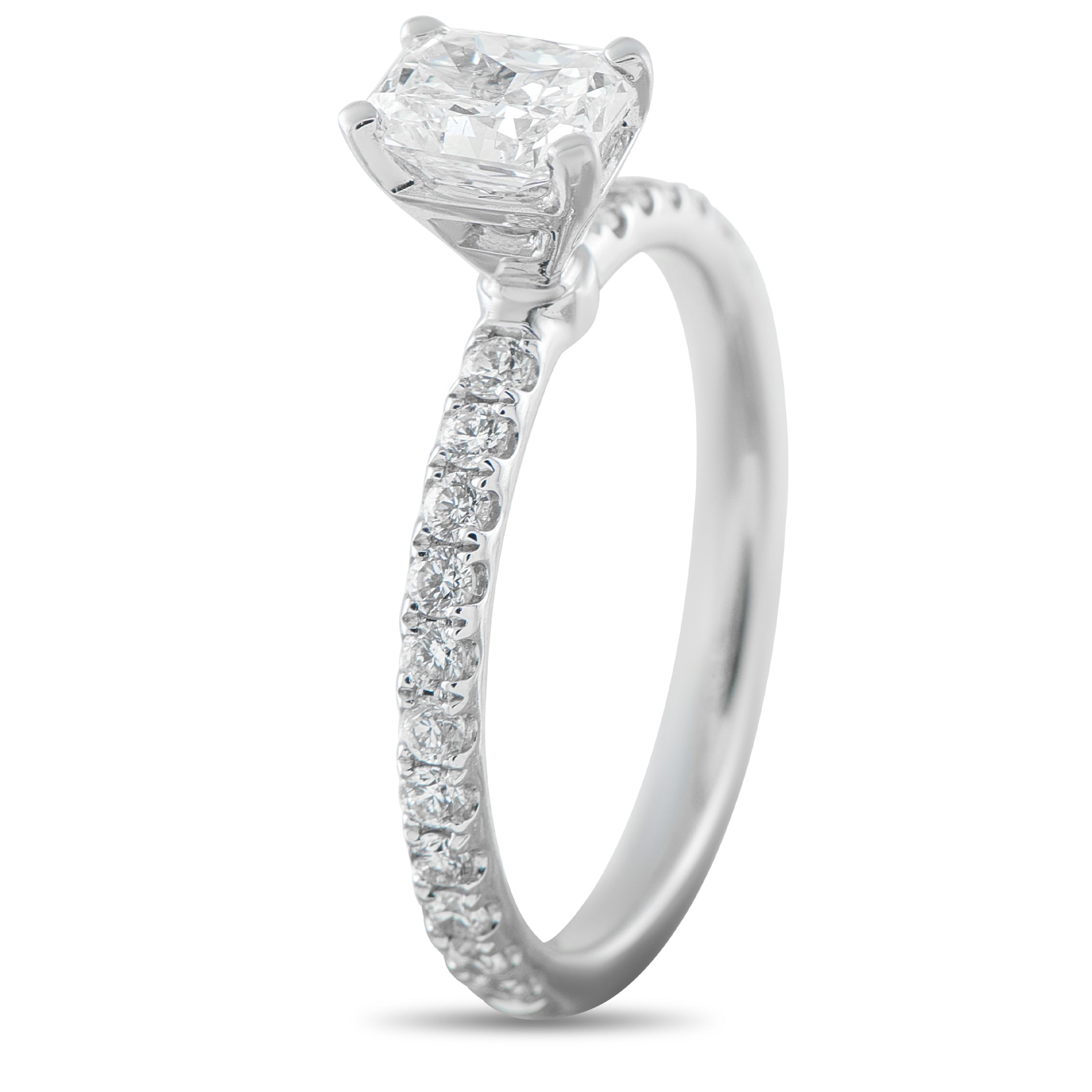 18K White Gold 1.03ct Diamond Ring