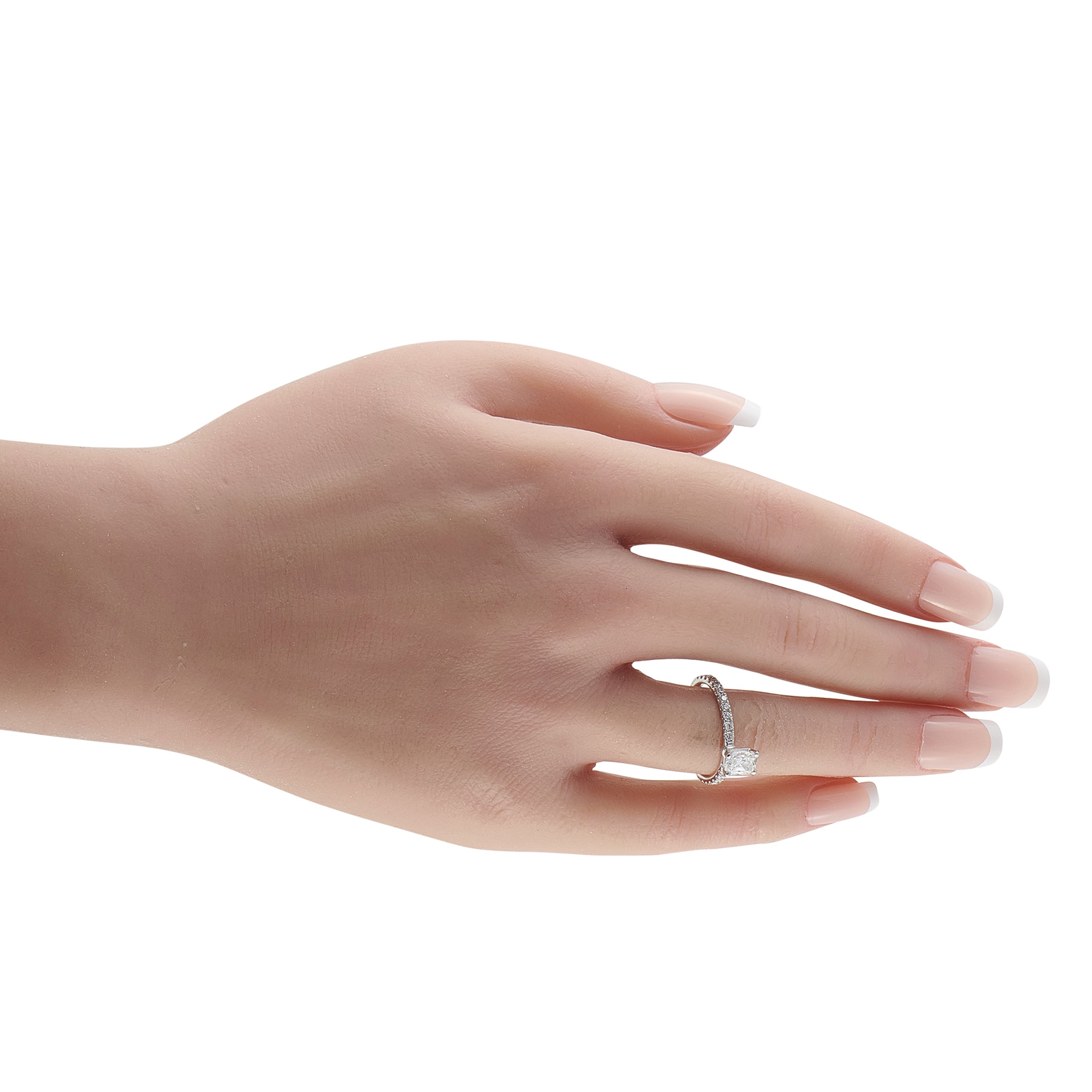 18K White Gold 1.03ct Diamond Ring