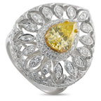18K White Gold 3.05ct Diamond Ring
