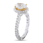 18K White Gold 2.99ct Diamond Ring