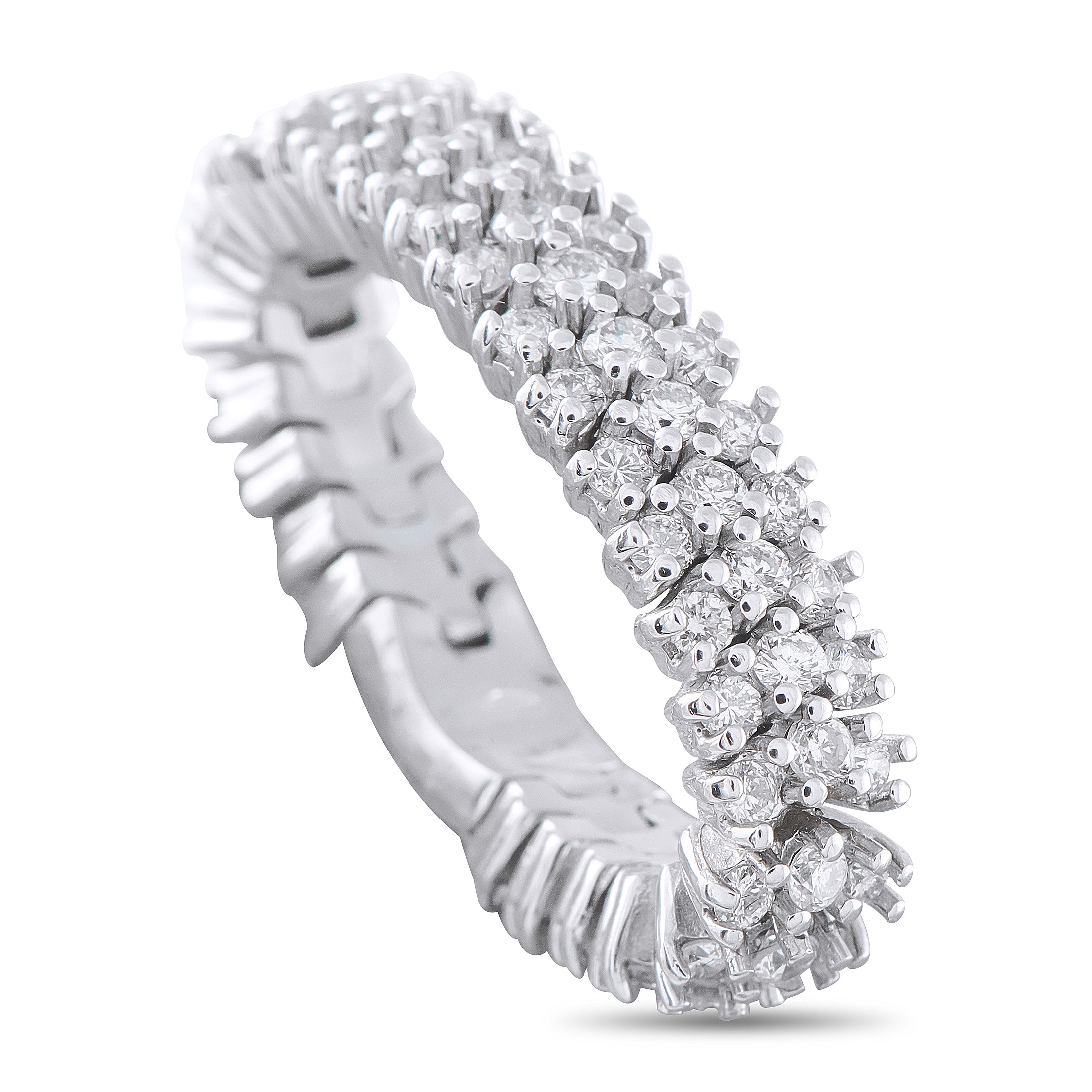 18K White Gold 2.29ct Diamond Ring