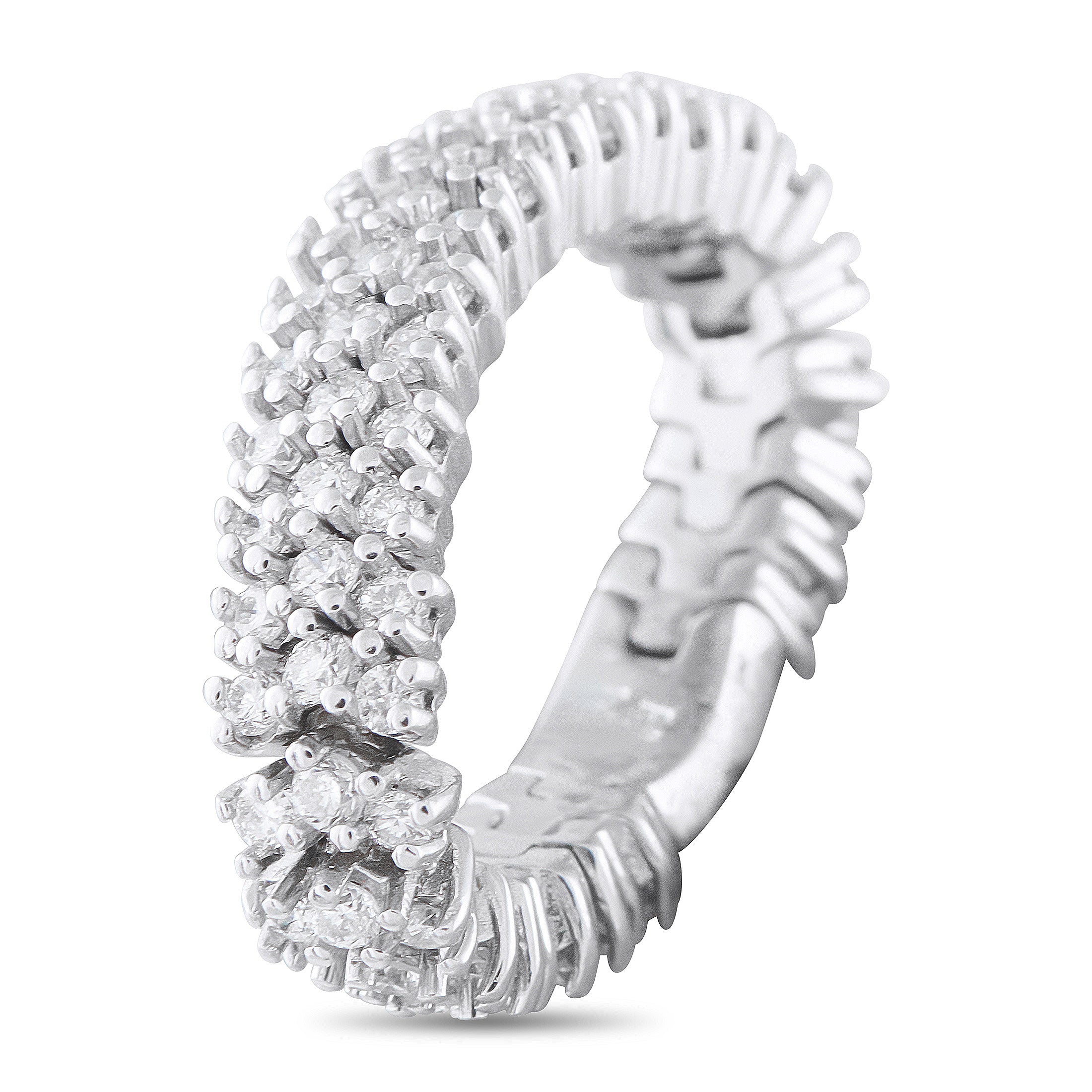 18K White Gold 2.29ct Diamond Ring