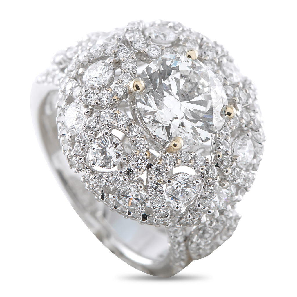 18K White Gold 2.0ct Diamond Ring