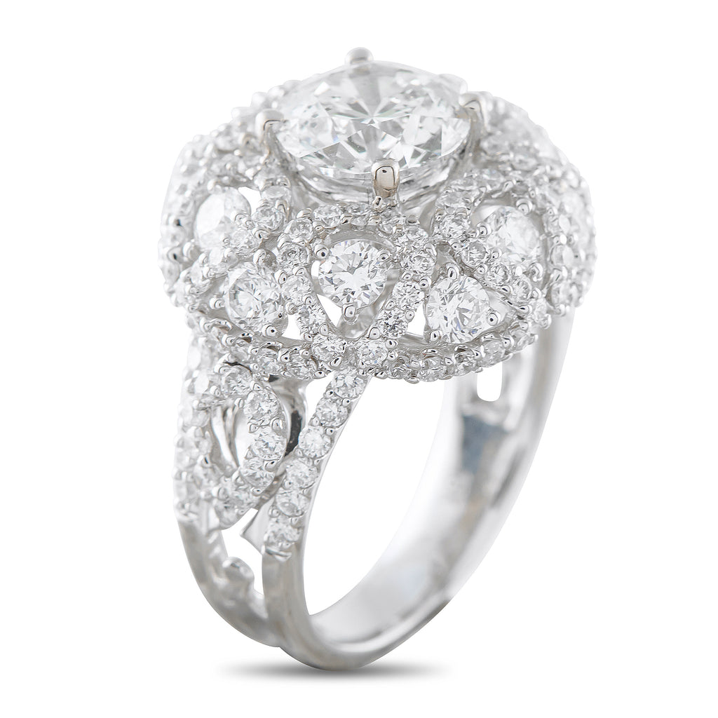 18K White Gold 2.0ct Diamond Ring